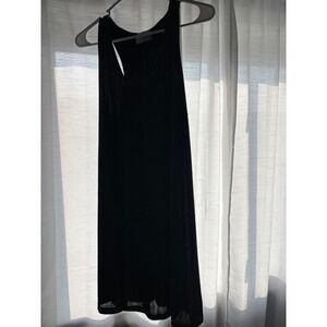 Everly Women's‎ Black Sleeveless Glitter Party Dress